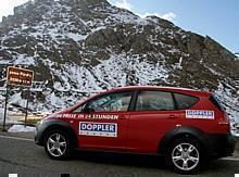 Seat Altea Freetrack bezwingt die Alpen. Foto: Auto-Reporter/Seat